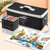 ESTUCHE LUXURY CANVAS GAMA ARTIST 204 COLORES | 1 UNIDADES | (ROYMART)